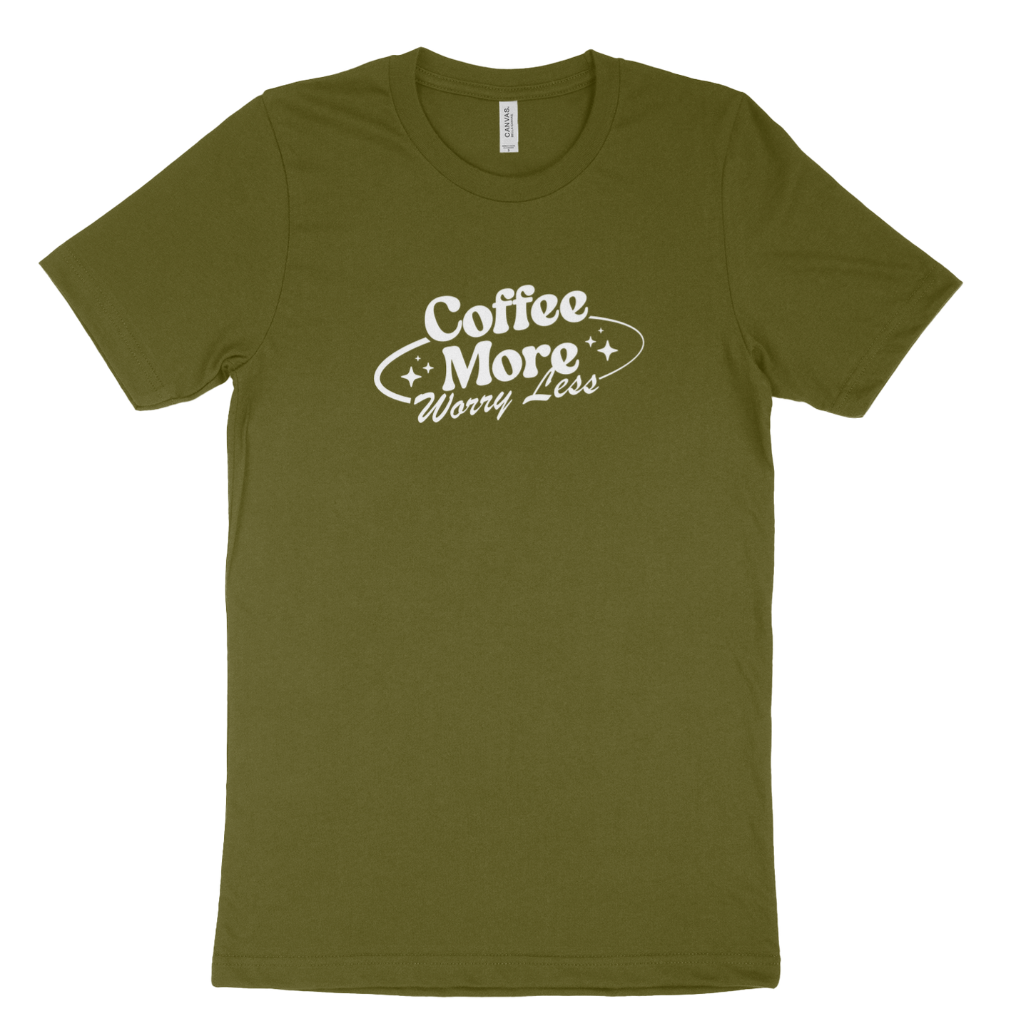 Coffee More Worry Less T-Shirt