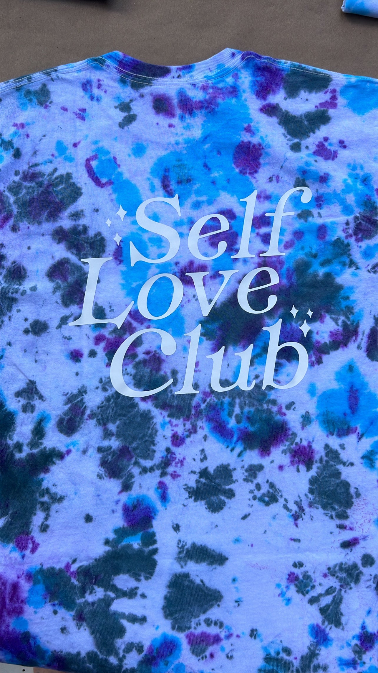 Self Love Club Tie Dye T Shirt