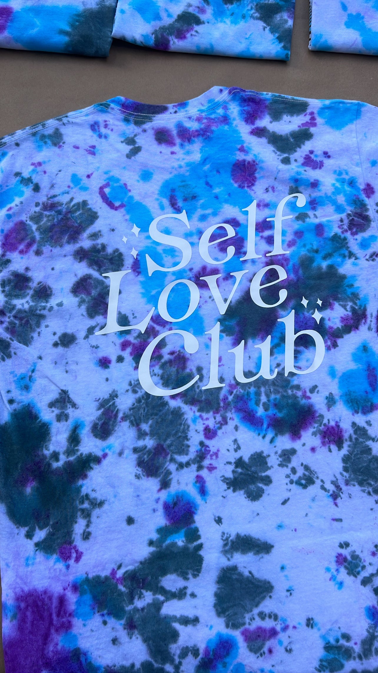 Self Love Club Tie Dye T Shirt